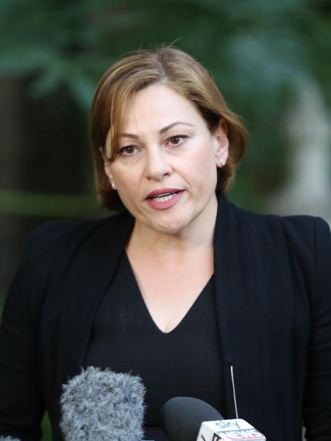 Queensland Treasurer Jackie Trad says now is the time to kick-start infrastructure spending. Picture: Peter Wallis