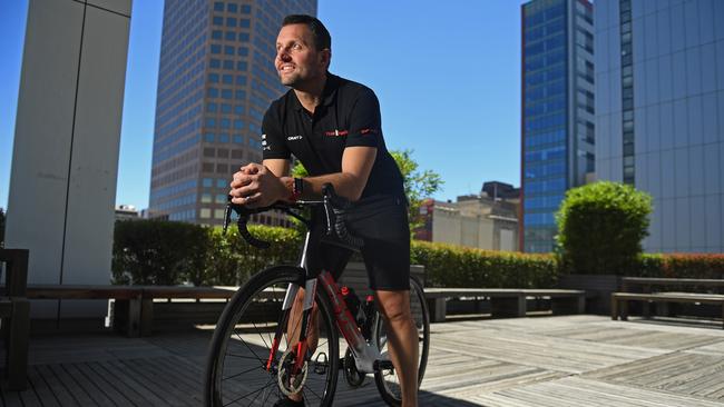 Team Sunweb sport director Luke Roberts in Adelaide ahead of the Tour Down Under. Picture: Tom Huntley