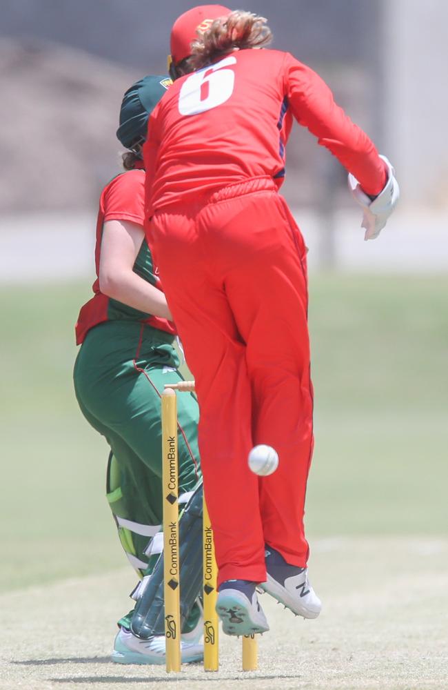 Underage 19 Female Championships; Various Matches played at Nudgee College Cricket Ovals 14.12.23 Pics by Stephen Archer