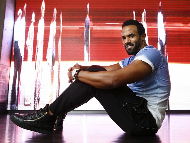 British singer and songwriter Craig David. Picture: Justin Lloyd