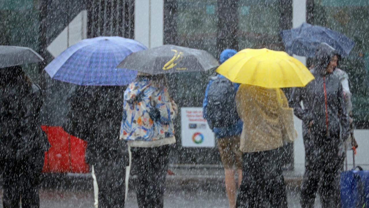 The tropical low will bring heavy rainfall and damaging wind gusts for residents in the Kimberley coast. Picture: NewsWire / Nicholas Eagar