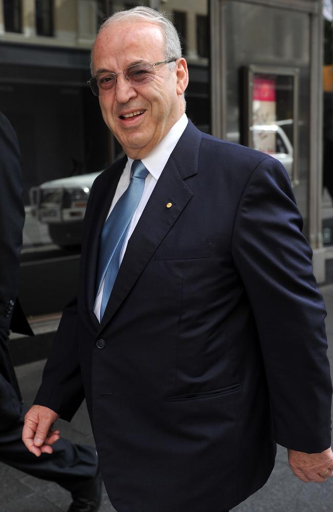 Former Labor minister and powerbroker Eddie Obeid arrving at the Independent Commission Against Corruption for a hearing in 2013. Picture: Paul Miller
