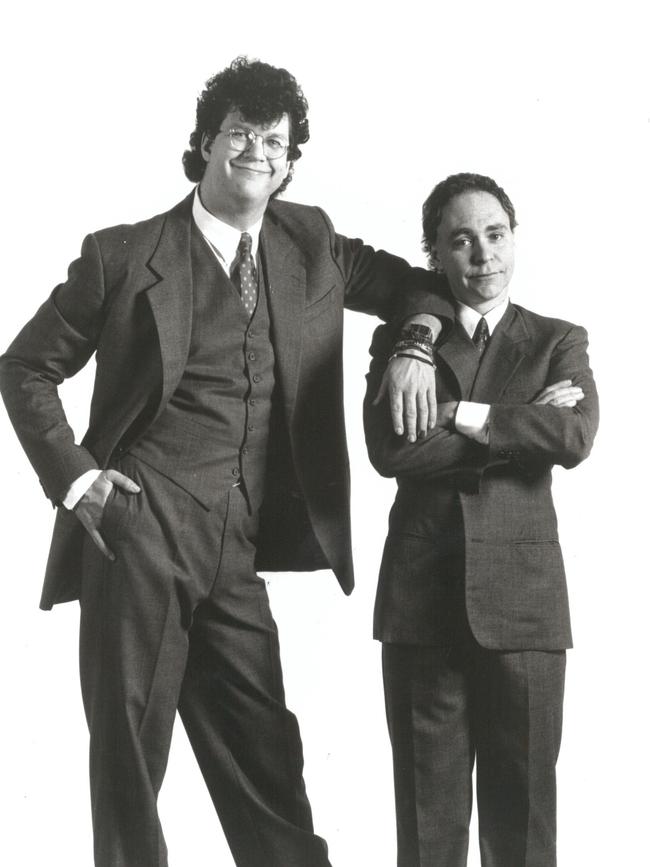 Penn &amp; Teller in 1989. Picture: supplied