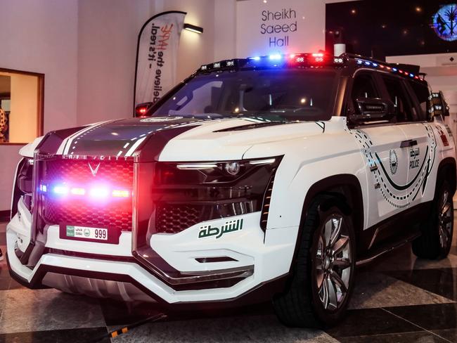 W Motors Beast Patrol police car.