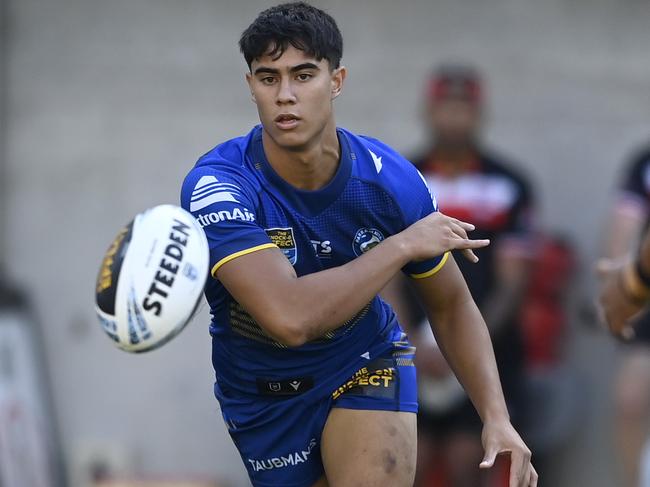 Canberra Raiders v Parramatta Eels - Blaize Talagi. Picture: NRL Imagery