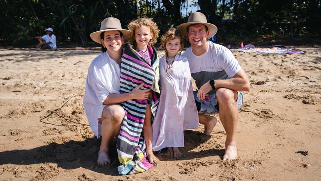 Elisabeth, Isabella, Charlotte and Shane MacDonald.