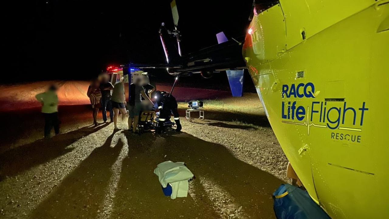 Racq Lifeflight Rescue Chopper Aids Man Who Walked For Help After