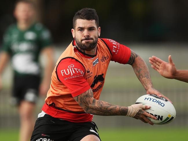 Adam Reynolds during South Sydney Rabbitohs training at Redfern oval. Picture. Phil Hillyard