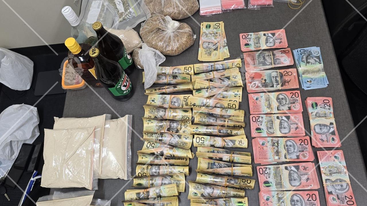 NT Police charge five people after alleged seizure of drugs, $48K cash