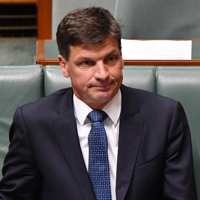 Minister for Energy Angus Taylor. Picture: Mick Tsikas