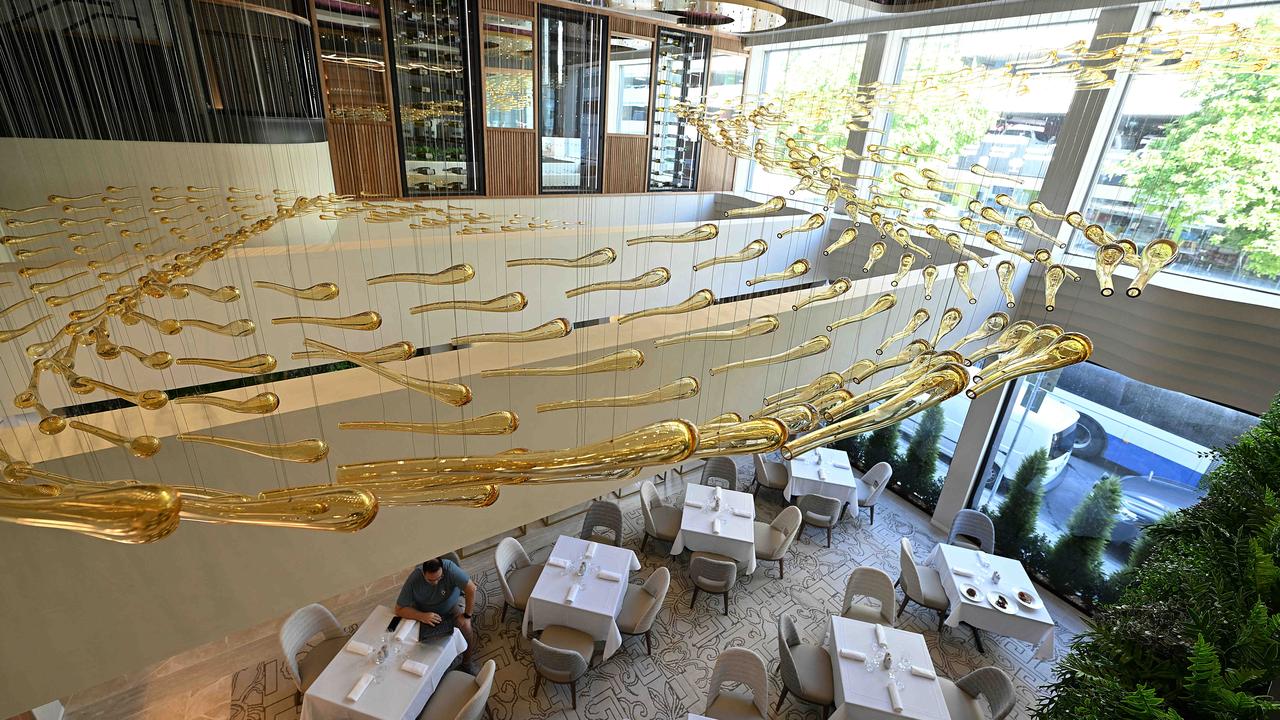 Views above the Tama restaurant inside the GPO.