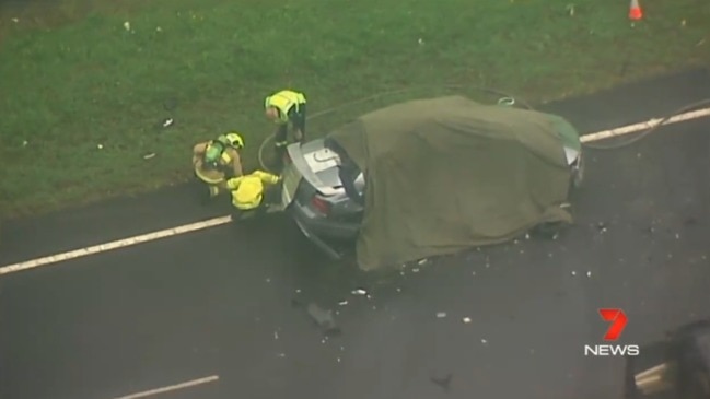 Man dies after two-vehicle crash near Narellan