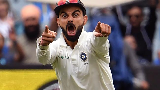 Kohli feeds of vocal crowds, and does his best to work them up during tight contests.