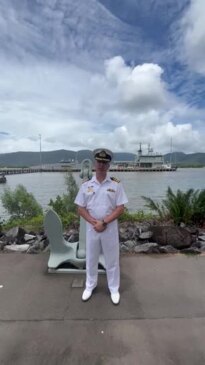 HMAS Cairns Commander Alfonso Santos, CSC, RAN, invite the community to visit their Open Day for Navy Week