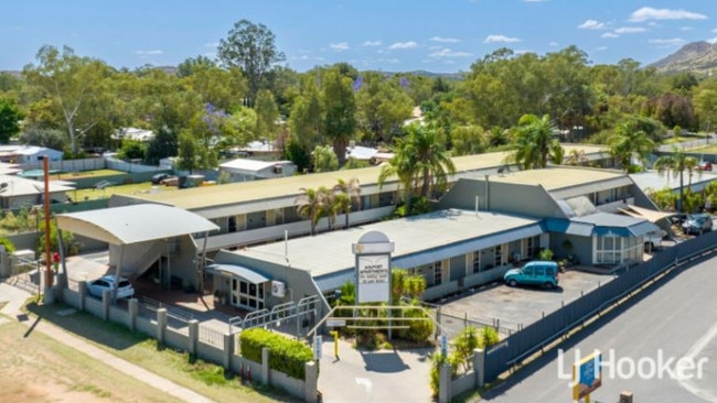 The former Alice Springs Airport Motel and, more recently, Airport Apartments, has been sold to a local developer for $3.8m, with plans to return it to its use as a hotel/motel. Picture: LJ Hooker