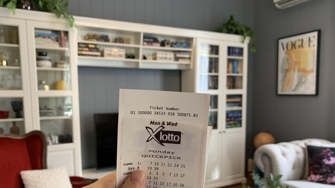 A Warrnambool man realised he had won Lotto late on Saturday night but decided to wait until the following day to surprise his partner with the news. Picture: Supplied