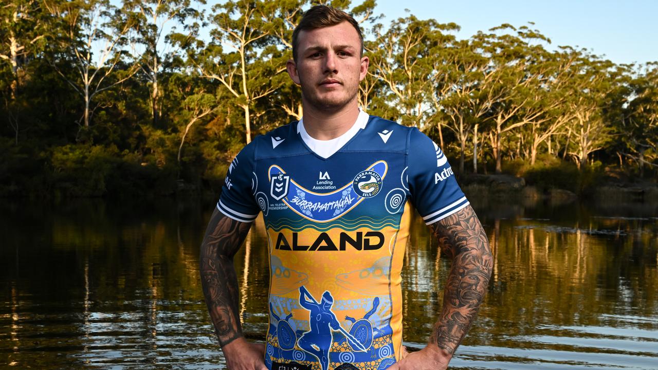 J’maine Hopgood re-signs with Parramatta Eels; Indigenous Round Eels jersey
