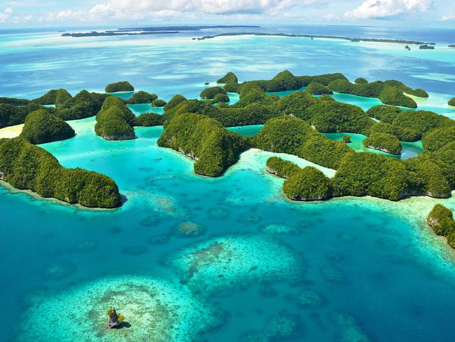 SUNDAY ESCAPE. WISHLIST. ETHICAL DESTINATIONS. Palau. 70 Island in Palau. Picture: iStock