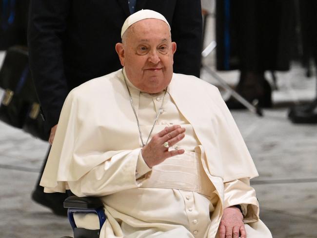 Pope Francis. Photo by Alberto PIZZOLI / AFP