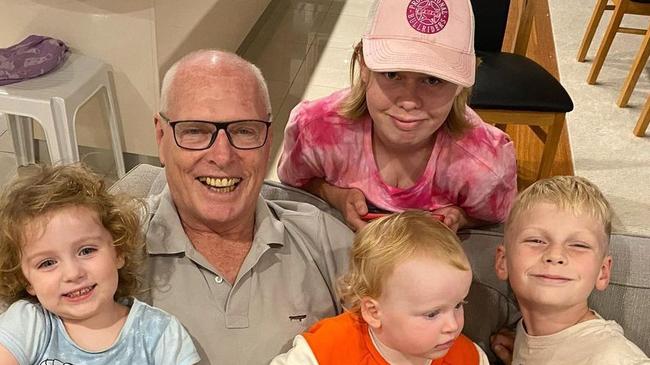 Jim Molan celebrates his birthday with family. Picture: Instagram