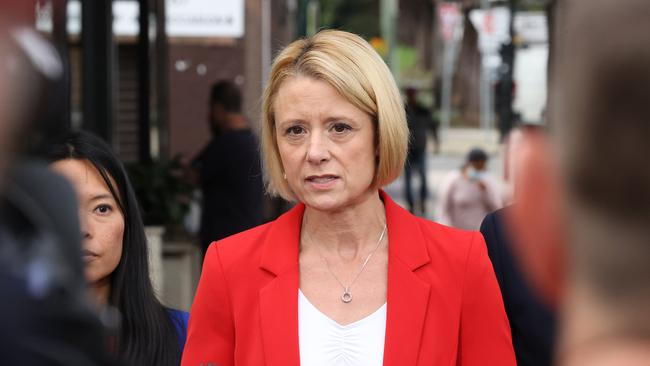 Kristina Keneally was being sued in the Supreme Court. Picture: Liam Kidston.