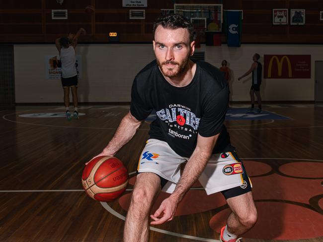 Sean MacDonald has returned to the Darwin Salties for the 2024 NBL1 North season. Picture: Pema Tamang Pakhrin