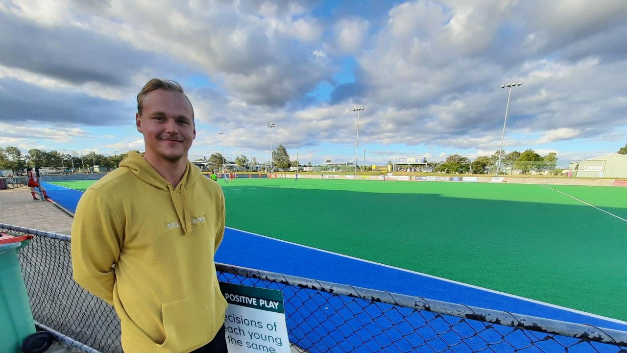 Ipswich, QAS and Queensland under-21 hockey representative Zac Profke. Picture: David Lems