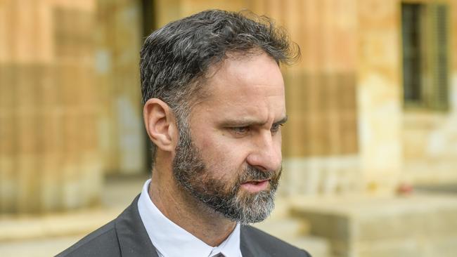 Defence lawyer Andrew Graham said Mr Stimson’s mental competence was being investigated. Picture: NCA NewsWire / RoyVphotography