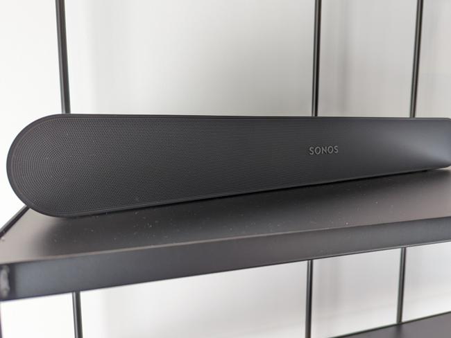 Sonos Ray Soundbar. Image: Lauren Chaplin/news.com.au