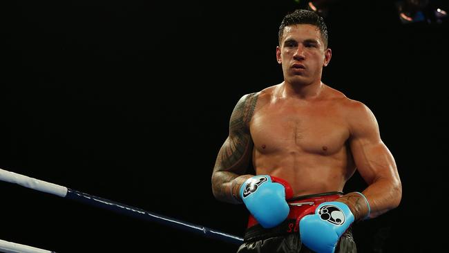 Sonny Bill Williams wants to return to the ring. Picture: Chris Hyde/Getty