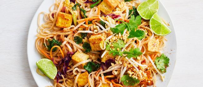 Vegetarian pad thai.