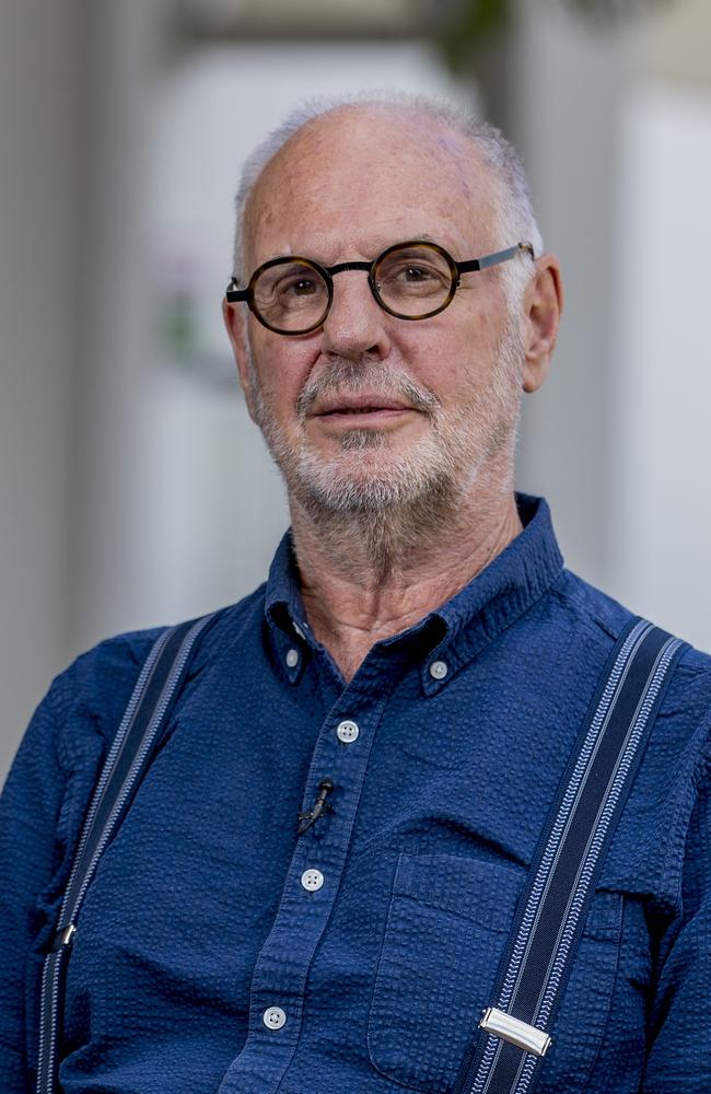 Dr Philip Nitschke, now based in the Netherlands, is in Darwin to advocate for euthanasia laws to be put on the political agenda. Picture: Jerad Williams