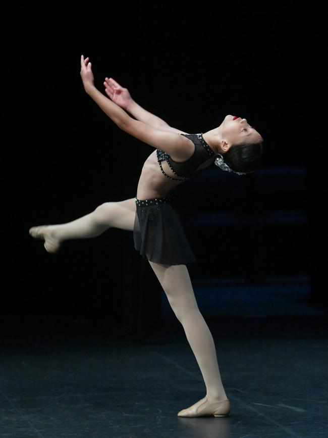 Townsville Eisteddfod. Modern Dance. Age 10. Slow Tempo Solo. Mikhaila Miller. Picture: Evan Morgan