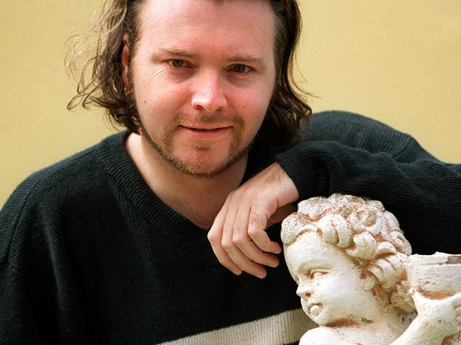 Kyle Sandilands in 2001 before he was a household name.