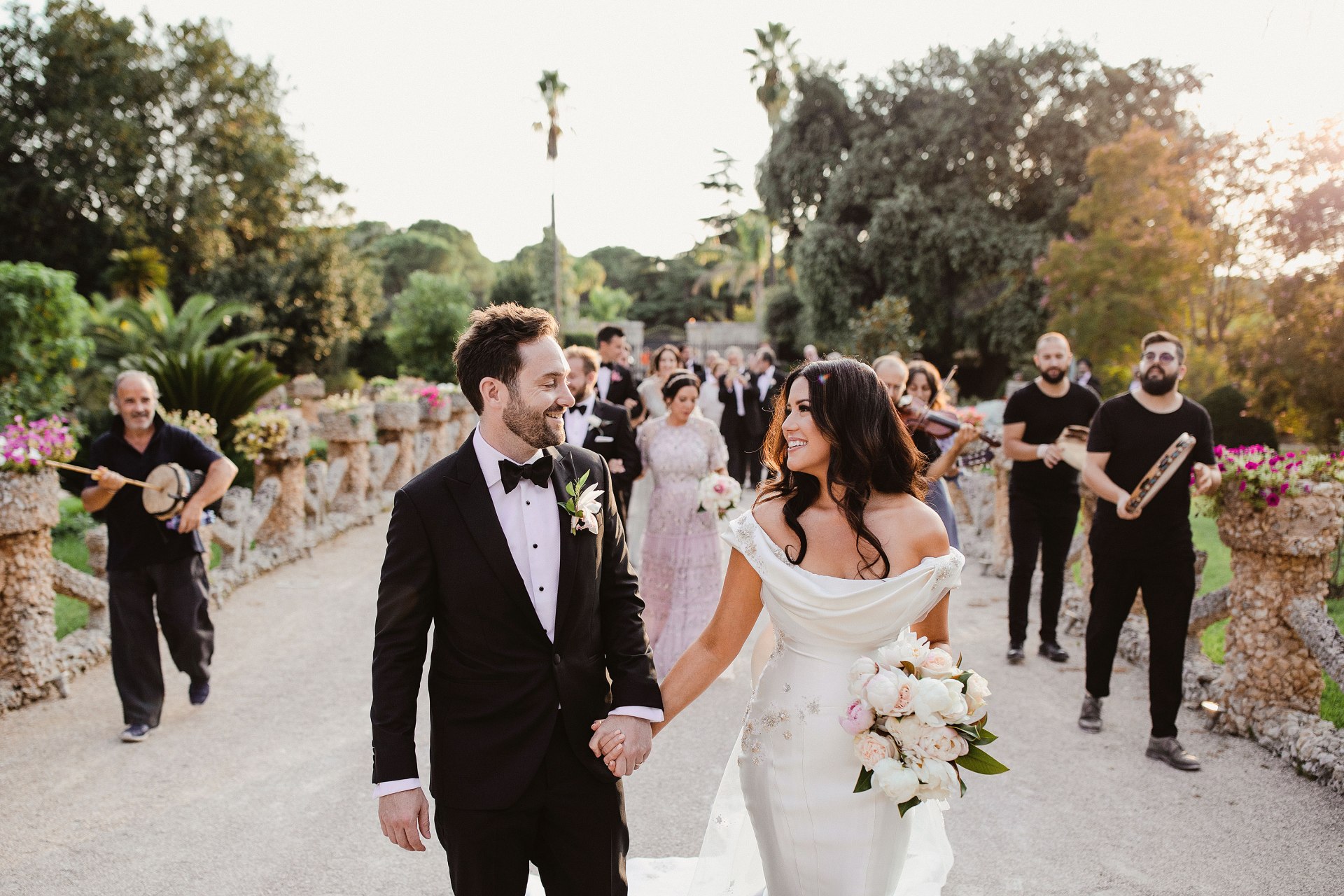 black tie to a wedding