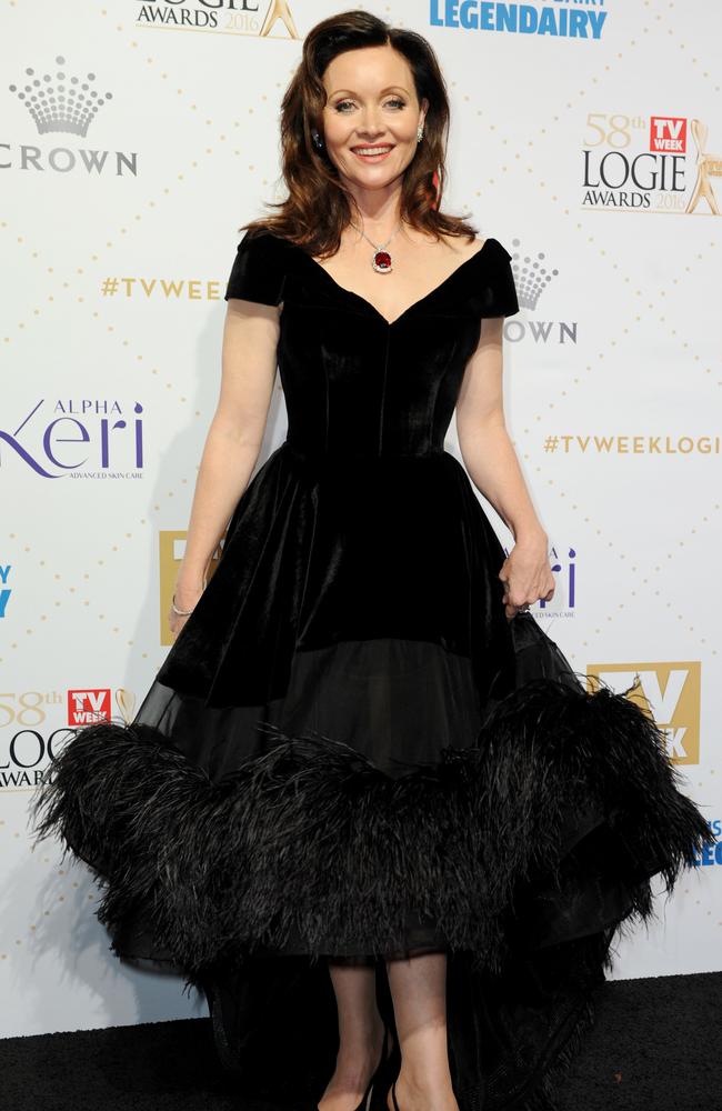 Essie Davis at the 58th annual TV Week Logie Awards. Picture: News Corp Australia
