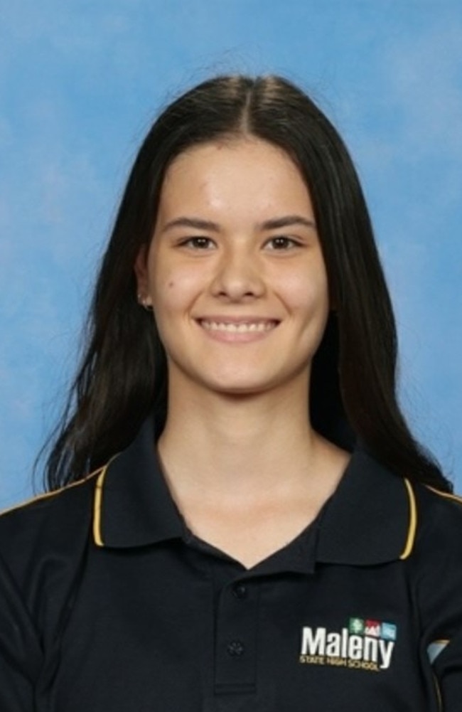 Eliza Portas. Photo: Maleny State High School