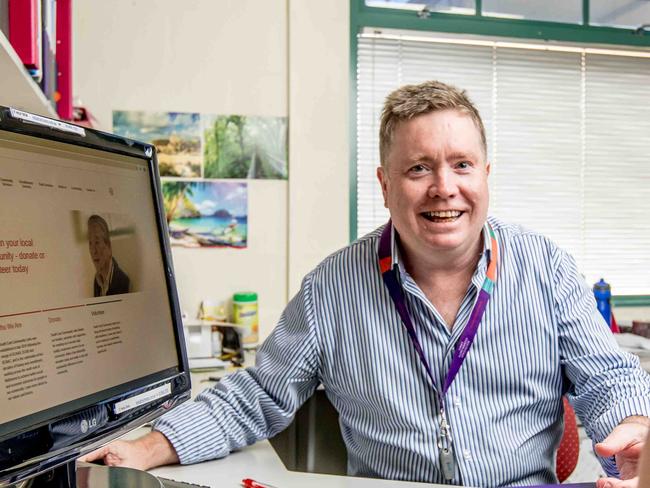 CAREERS COVER: WHERE: South East Community Links - 5 Osborne Ave, Springvale VICWHAT: Vince Boyle volunteered for six months before nabbing a paid position with not for profit South East Community Links. Picture: Tim Carrafa