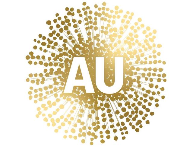 The golden wattle-inspired logo was likened to a coronavirus cell.