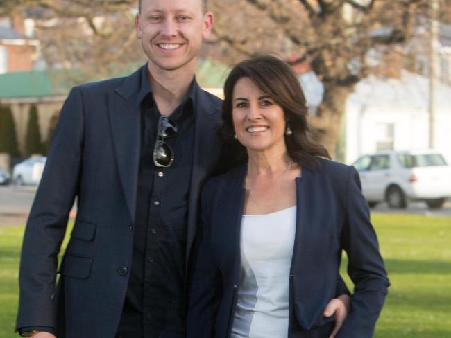 Launceston City Council candidate Andrew Palmer is married to former news presenter and current MLC Jo Palmer. Picture: PATRICK GEE