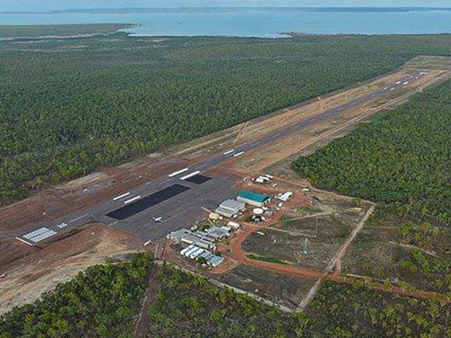 The unknown vessel is believed to have reached mainland Australia on Friday afternoon, near the Mungalalu-Truscott Airbase.