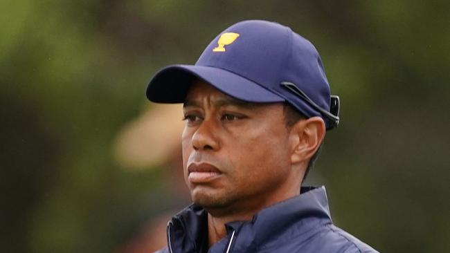 Tiger Woods said some of the fans had gone overboard with their behaviour. Picture: AAP Image/Scott Barbour