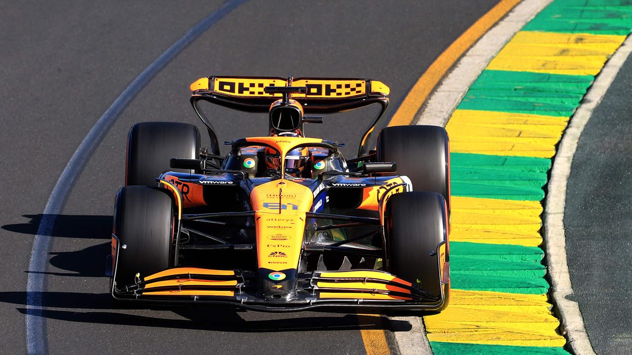 McLaren's Australian driver Oscar Piastri will start from sixth.