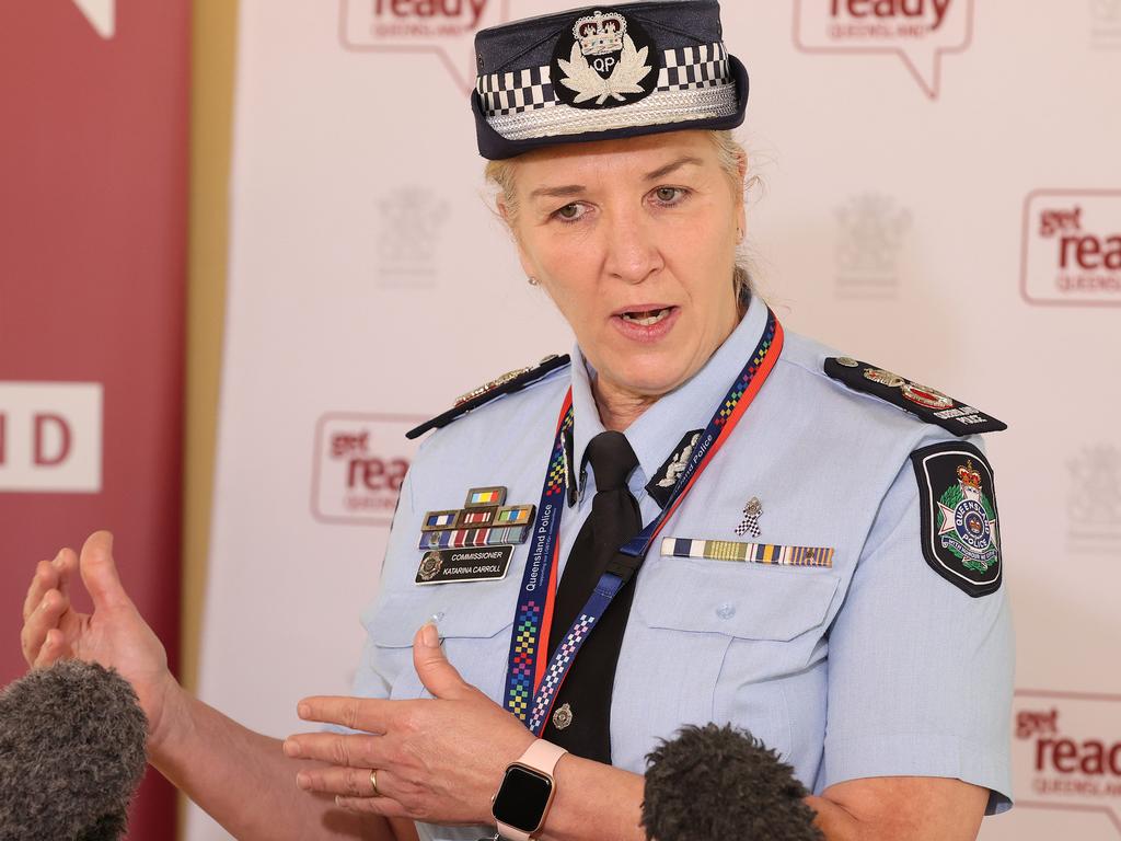 Queensland Police Commissioner Katarina Carroll. Picture: Liam Kidston