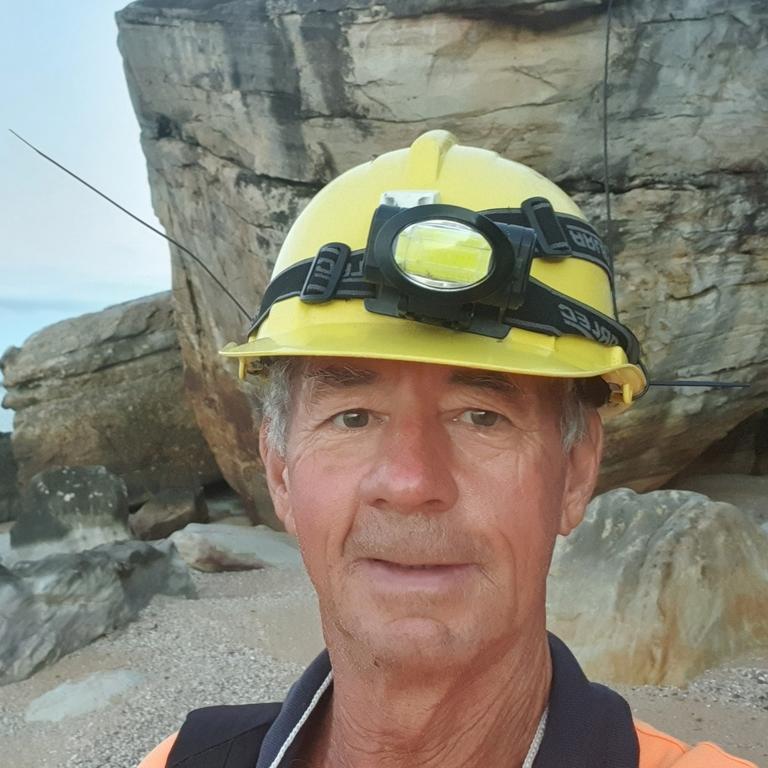 Ian Anderson is not only a volunteer with Team Turtles CQ, he also works to clear marine debris with multiple organisations. Picture: Supplied