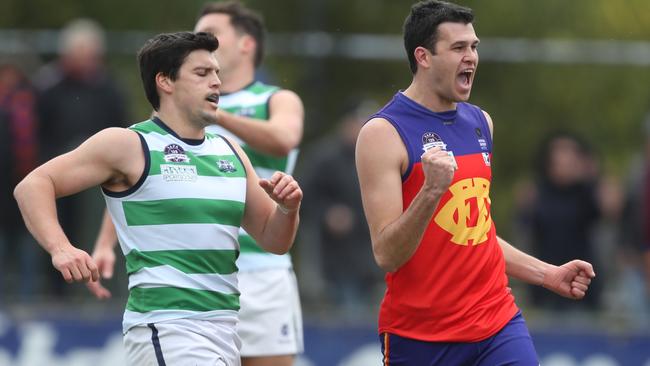 Nathan Jumeau bagged four majors for Fitzroy to cap an outstanding year. Picture: David Crosling