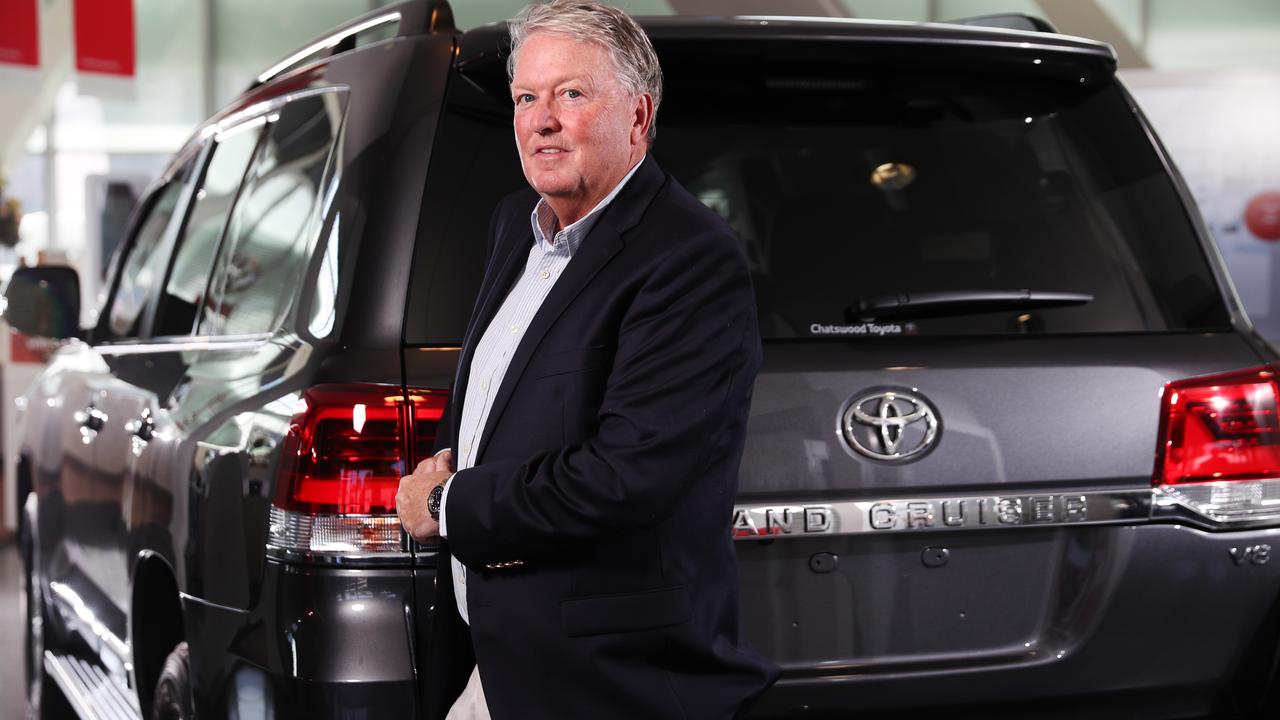 Chatswood Toyota’ Managing Director Ian Mayer says demand for some cars has pushed prices of some used vehicles higher than equivalent new models. Picture: Richard Dobson