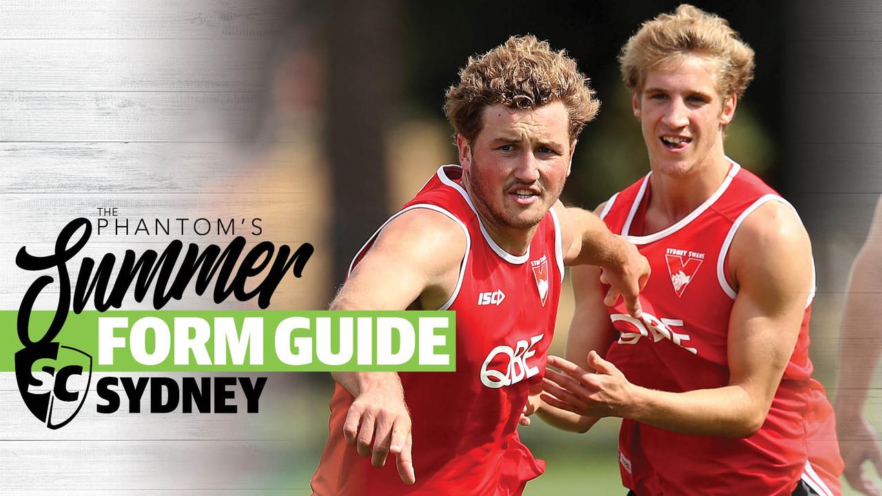 The Phantom's Summer Form Guide: Sydney