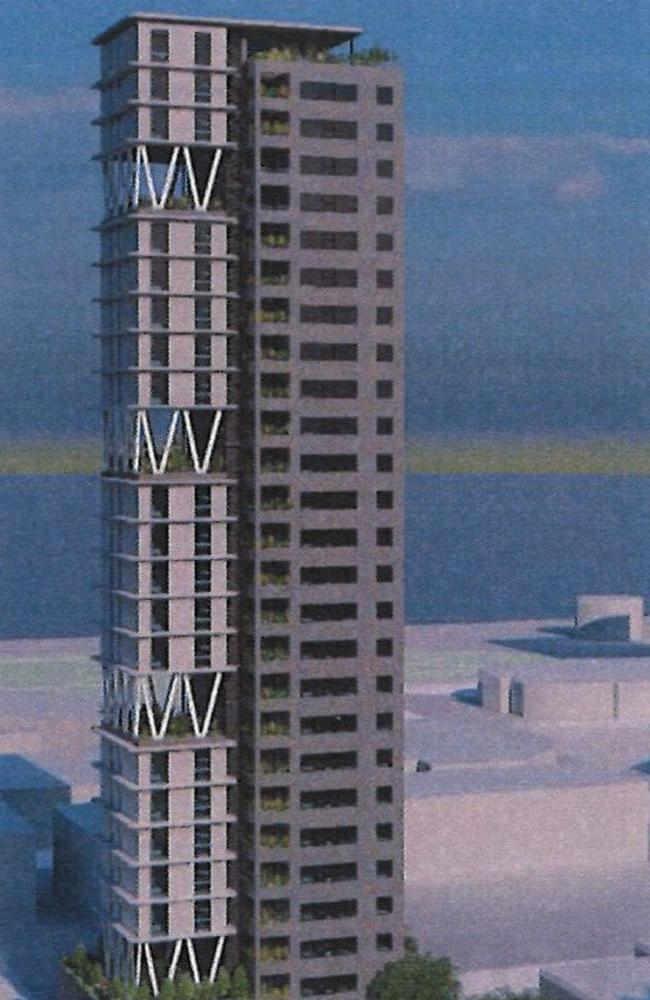 A design of Council of the Ageing's proposed 69-unit apartment block. Picture: Supplied