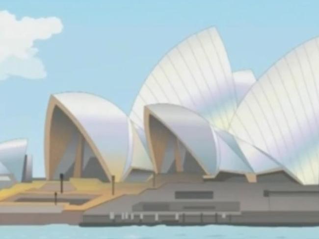 Sydney’s Opera House gets a show. Picture: Comedy Central